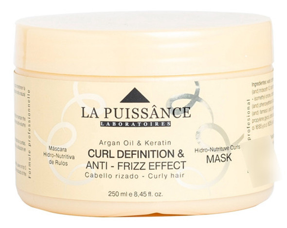 Máscara Hidro-nutritiva Para Rulos - La Puissânce 250ml 0