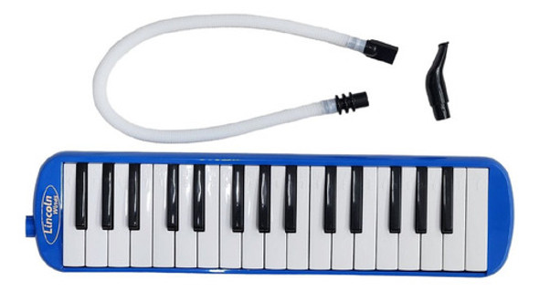 Melodica 32 Notas Lincoln Winds Color Azul  Musicapilar 0