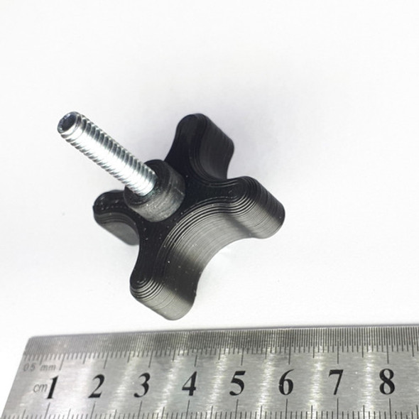 Pack X 4 - Perilla Mariposa Tornillo M6 X 25 Mm Rosca Util 0