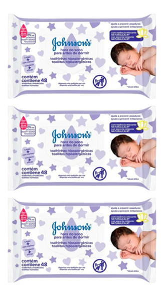 Toallitas Humedas Johnsons Para Antes De Dormir (3 Packs) 1
