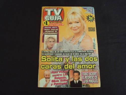 Super Tv Guia # 27 (31/10/1999) Tapa Soledad Silveyra 0