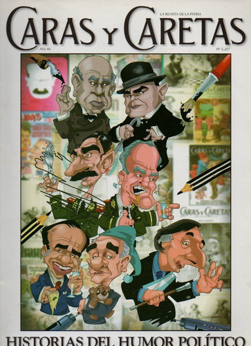 Revista Caras Y Caretas Febrer 2007 Historias Humor Politico 0