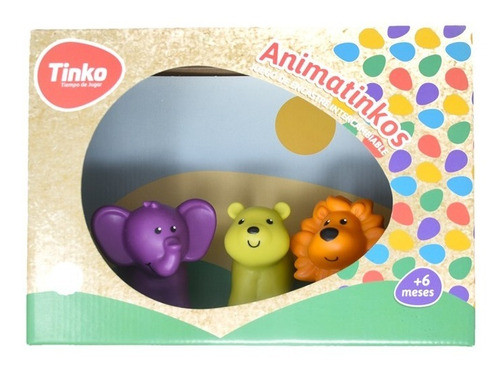 Animales Selva X3 Animatinkos Bebe Tinko Sharif Express 0