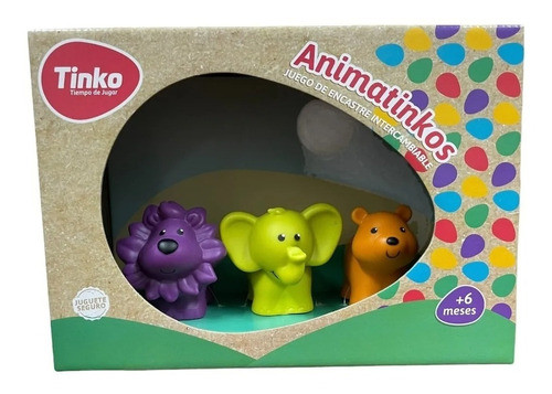 Animales Selva X3 Animatinkos Bebe Tinko Sharif Express 1