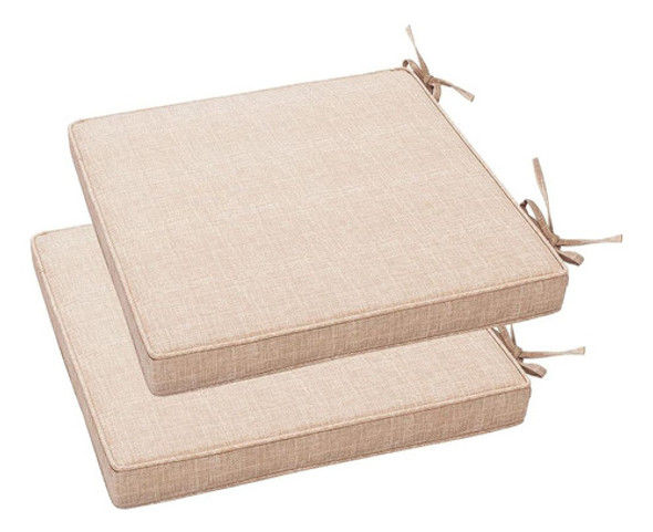 Cojín De Asiento De Esquina Cuadrada Impermeable Para Interi 0