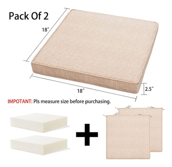 Cojín De Asiento De Esquina Cuadrada Impermeable Para Interi 1