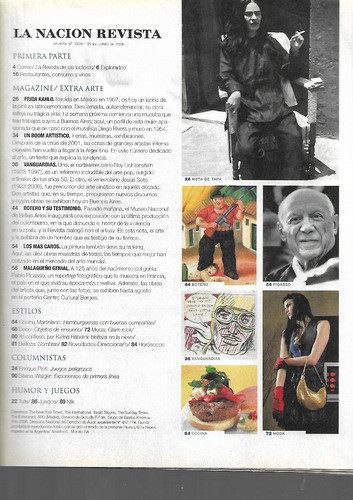 La Nación Revista 2006 Frida Kahlo Especial Arte Vanguardias 1