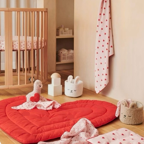 Alfombra Playmat Corazón Antigolpes Baby 1