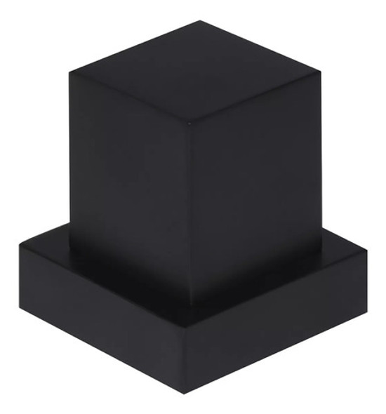 Acabamento Quadrado Registro Volante Deca Preto Reg-005 0