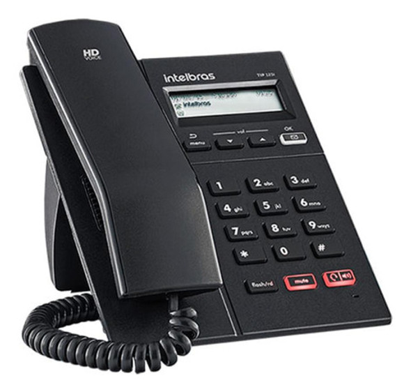 Telefone Intelbras Ip Tip 125i 0