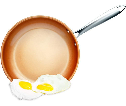 ~? Sartén Gotham Steel Stainless Steel Premium 12, Triple Ca 0