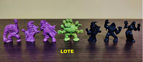 Lote 7 Muñecos Miniatura Monsters In My Pocket Mimp 90s 0