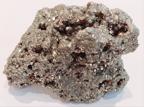 Mineral Roca Cristales Pirita De Hierro Sulfuro  Oro Falso 1