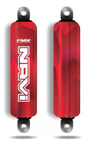 Cubre Amortiguador Honda Navi 110 Rojo Fmx 0