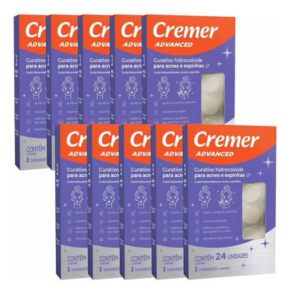 Adesivo Hidrocoloide Acnes E Espinhas Cremer Curativo 10 Un 0 Adesivo Hidrocoloide Acnes E Espinhas Cremer Curativo 10 Un 0