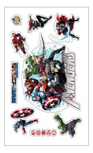 Wallsticker Avengers 32.5x50cm Muresco 1584 0