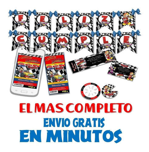 Kit Imprimible Candy Bar Mickey Aventura Sobre Ruedas Full 1