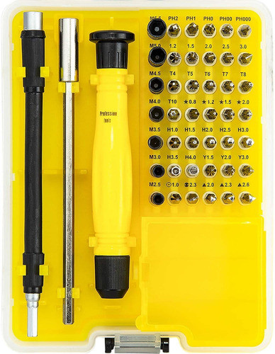 Destornilladores Precision 46 En 1 Profesional Magneticos 0