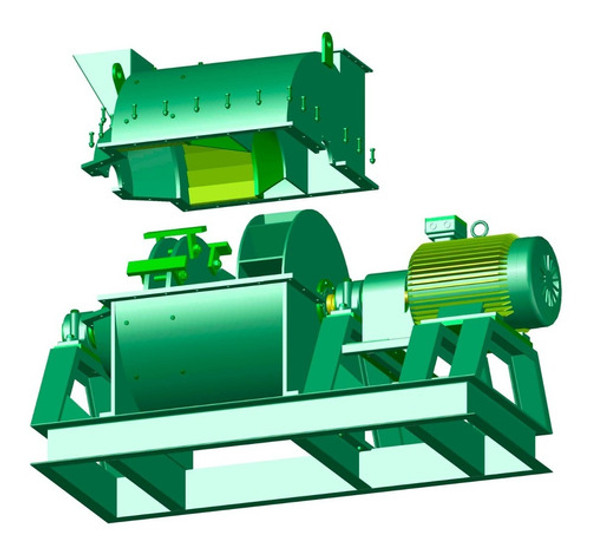 Molino Pulverizador, Planos Completos Fabricacion Y Montaje 0