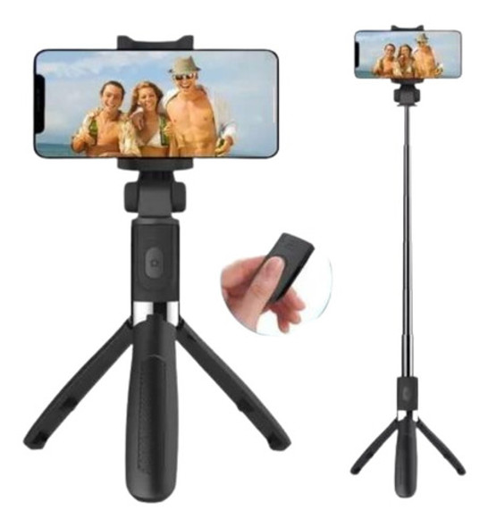 Palo Selfie Con Trípode Soporte Celular. 0