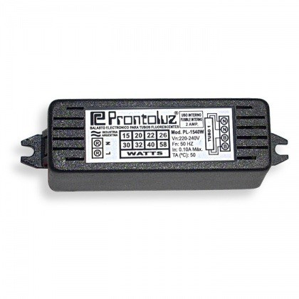 Balasto Electrónico 8w T5 Uv 220vac- Prontoluz - Nacional 1