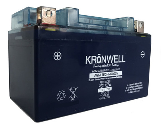 Bateria Moto Gel Kronwell Zanella Rx 150 0