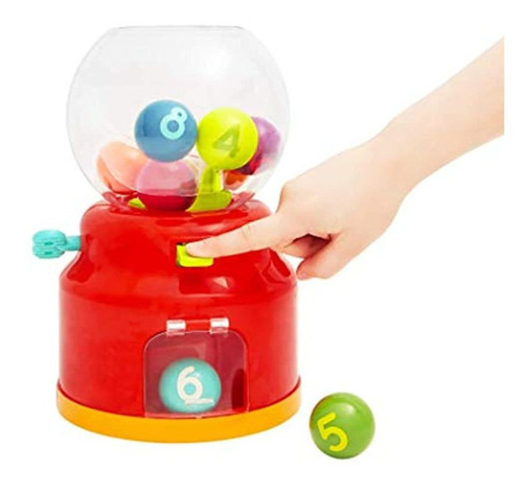 Battat - Dispensador De Bolas Para Niños - Mini Máquina Expe 0