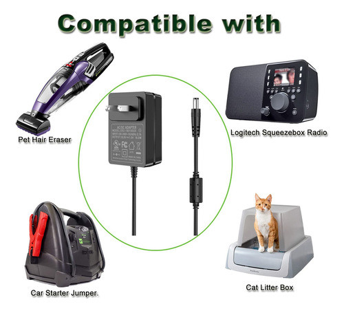 Adaptador De Fuente De Alimentacion De Ca Tkdy De 18 V, Car 1