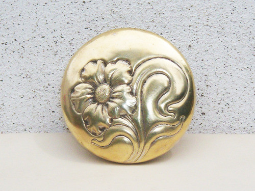 H* - Exclusivo Circa 1914 Alhajero Lappas Art Nouveau Metal 1