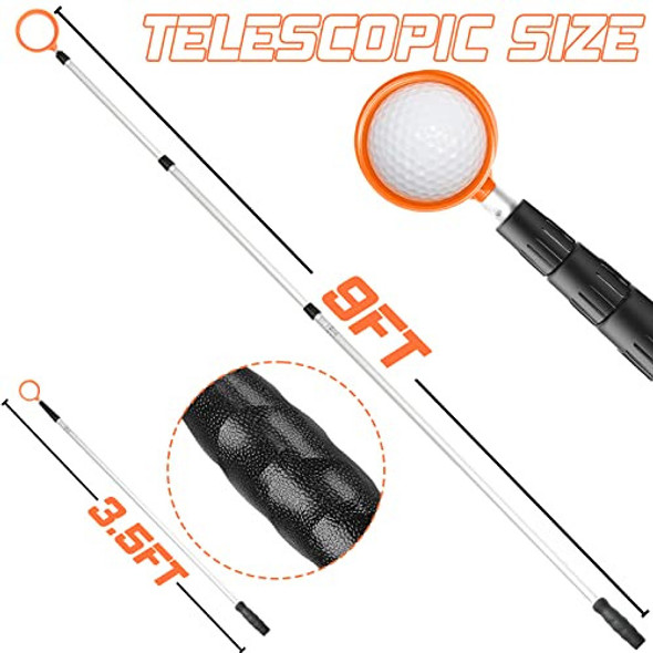 Recuperador De Pelotas De Golf Prowithlin Extensible 2.74m 1