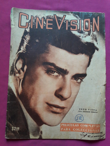 Revista Cine Visión Nº 572 - Enzo Viena Foto Anne Heinrich 0