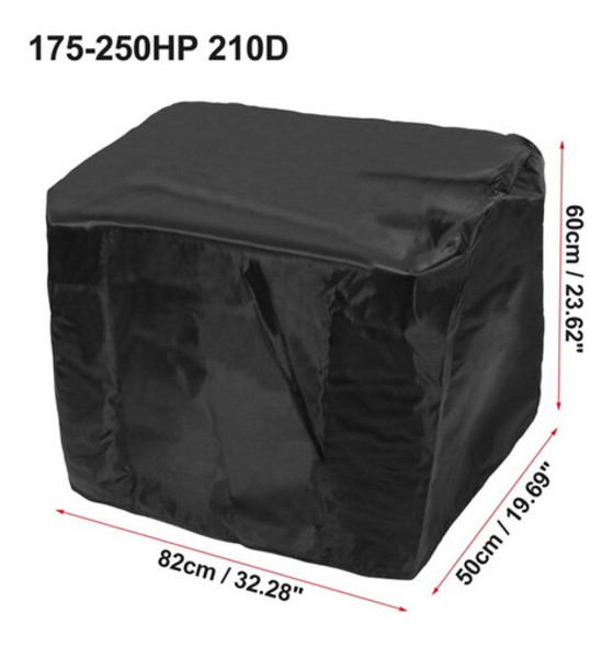 Capa Para Capô Motor Popa 175/250 Hp Barco Lancha 1 Capa Para Capô Motor Popa 175/250 Hp Barco Lancha 1