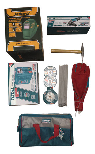 Kit Para Soldador Soldadora, Mascara, Electrodos Y Mas! 1
