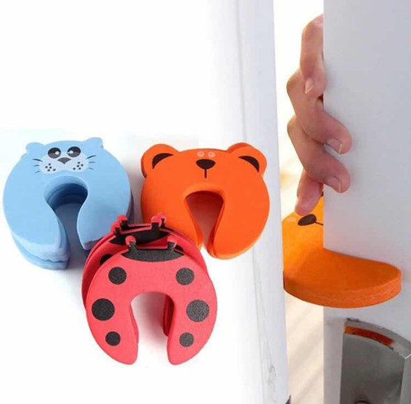 Traba Puerta Goma Eva Cajon Armario Animal Color Importado 1