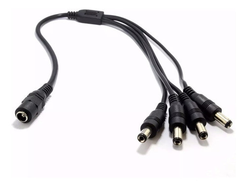 Splitter Pulpo Pulpito Derivador De Alimentación Dc 1 A 4 Cctv Camaras Y Tiras Led 0