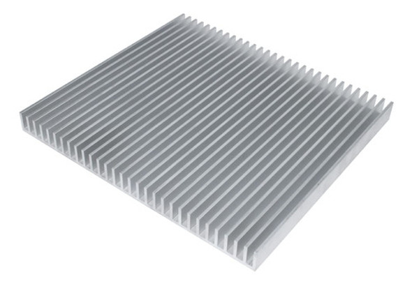 Disipador De Calor Grande De Aluminio De 8.66 X 7.87 X 0.7 P 0