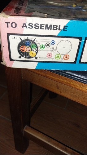Reloj Infantil A Pendulo De Los 70s. Para Armar Y Desarmar 1