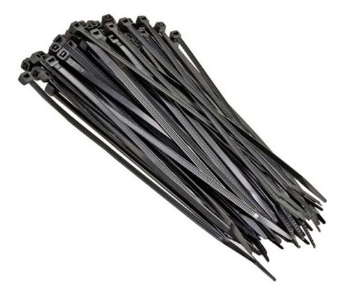 Collarín Negro Uv, 3,6x300mm, 100 Unidades 0