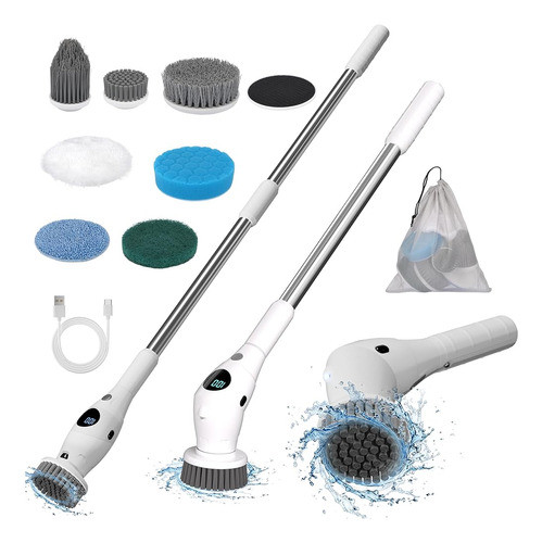 ~? Fregadora Giratoria Eléctrica Xuseilan De 45 '', Cepillo 0