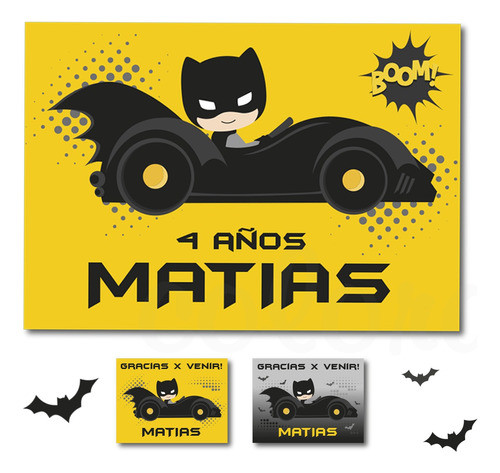 Kit Imprimible Batman 0