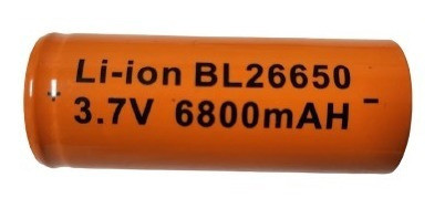 Pila Bateria Recargable 26650 3.7v 6800mah Linternas, Etc. 0