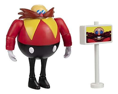 Figura De Acción De Sonic The Hedgehog De 4 Pulgadas, Clásic 1