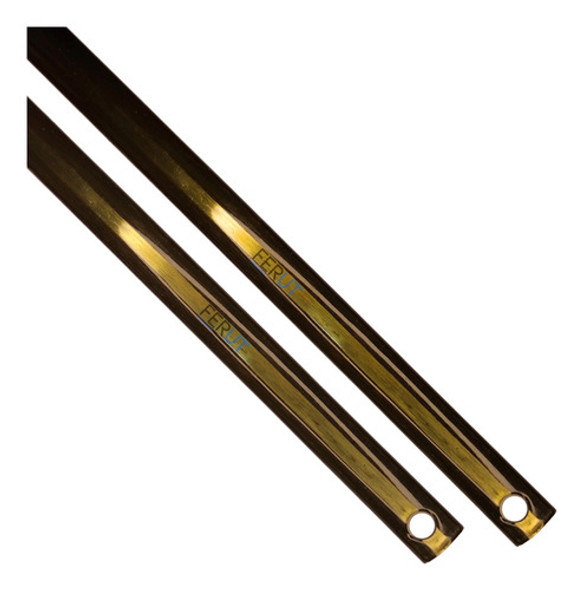 Kit 2 Vara Haste Para Cremona 60cm Janela Porta Reforçada 0