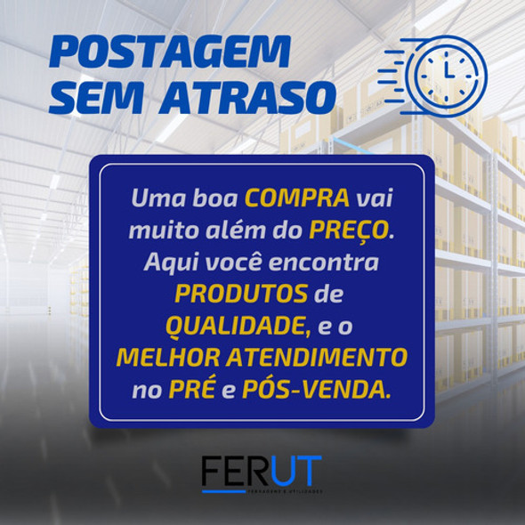 Kit 2 Vara Haste Para Cremona 60cm Janela Porta Reforçada 1