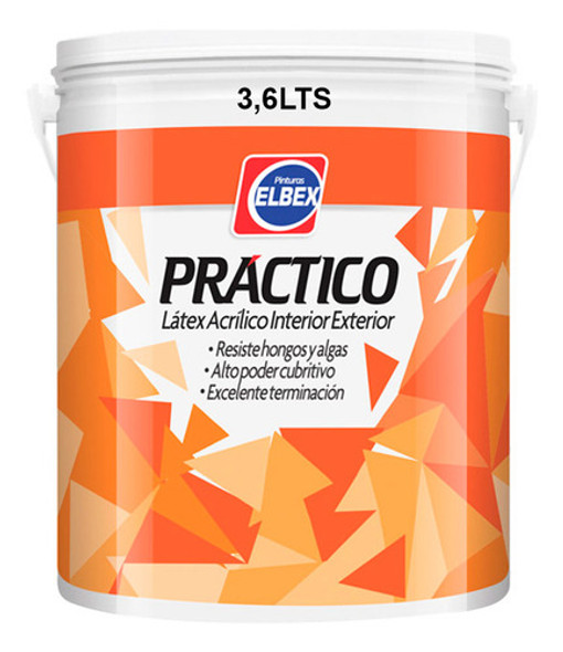 Practico Latex Int/ext Uva 3.6lt Elbex Cml1 0 Practico Latex Int/ext Uva 3.6lt Elbex Cml1 0