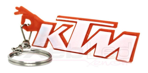 Llavero Plastico Ktm Logo Moto -xebled 0