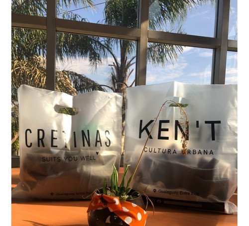 Bolsas Personalizadas Con Tu Logo 30x40 X 600 Bolsas 0