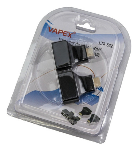 Juego Extensor Alargue Cable Hd 30 Mts X Red Utp Mi Vp Htec 0