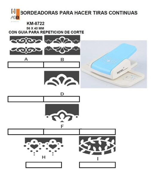 Sacabocado Asb Bordeadora Continua 56x40 Mm 8722 0