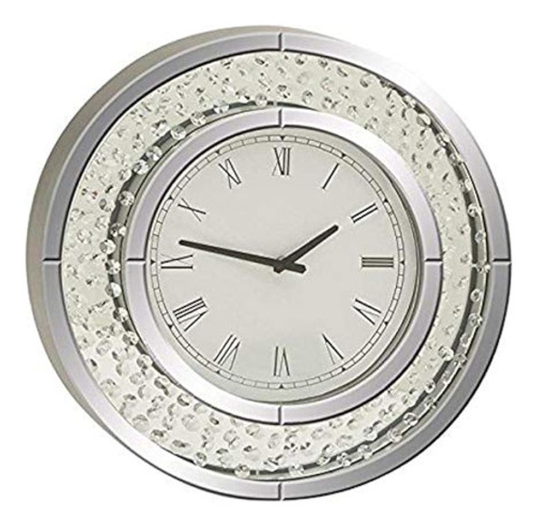 Deco 79 Wood Mirr Wall Clock 20 D-87310, 20 0 Deco 79 Wood Mirr Wall Clock 20 D-87310, 20 0